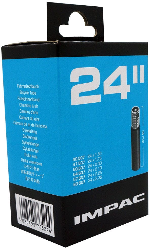 Impac 24" Schrader (1.5x2.35) - impac-av24-24-inner-tubes_280807